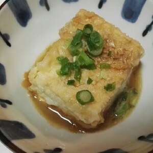 揚げない揚げ出し豆腐